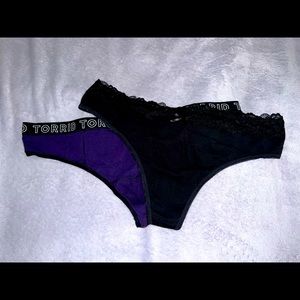 NWOT Torrid thongs size 4